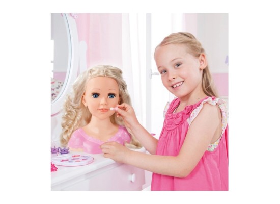 Frisier- und Schminkkopf Charlene Super Model