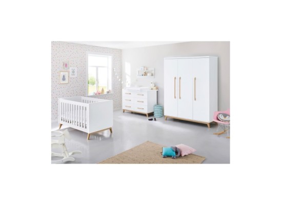 3-tlg. Babyzimmer Riva extrabreit groß