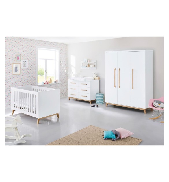 3-tlg. Babyzimmer Riva extrabreit groß
