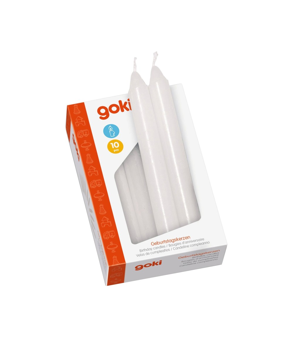 Geburtstagskerzen-Set 10 Stück