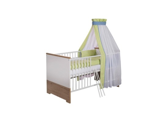 3-tlg. Babyzimmer Eco Plus mit 2-türigem Kleiderschrank