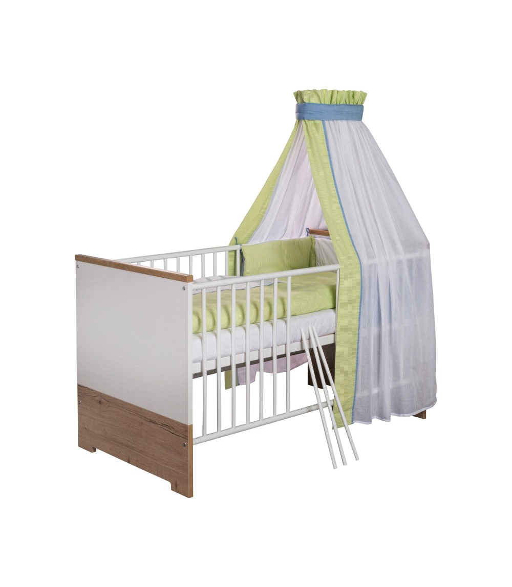 3-tlg. Babyzimmer Eco Plus mit 2-türigem Kleiderschrank