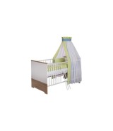 3-tlg. Babyzimmer Eco Plus mit 2-türigem Kleiderschrank