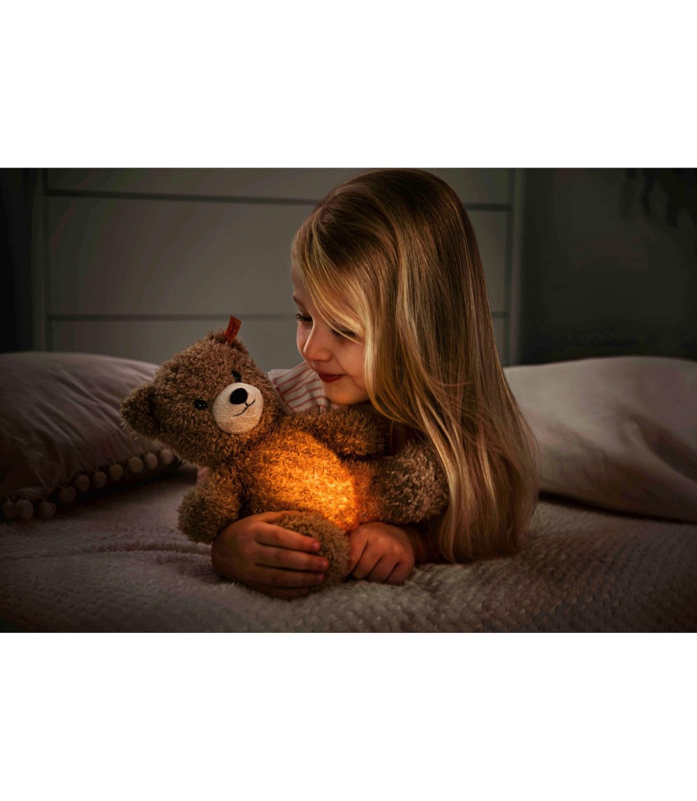Kuscheltier Teddybär Caspar mit Nachtlicht Soft Cuddly Friends 28cm