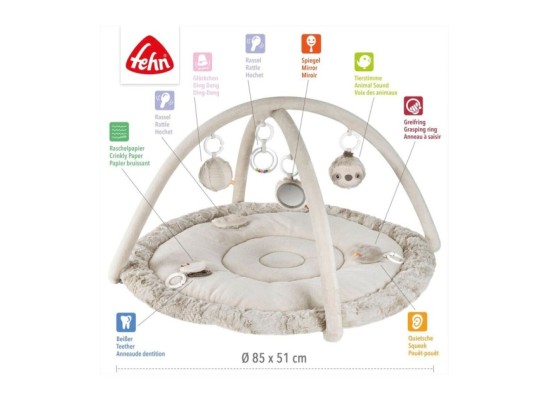 Spielbogen mit 3-D-Activity-Decke Faultier