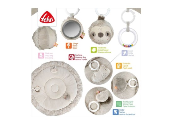 Spielbogen mit 3-D-Activity-Decke Faultier