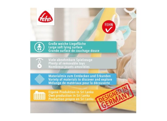 Spielbogen mit 3-D-Activity-Decke Faultier