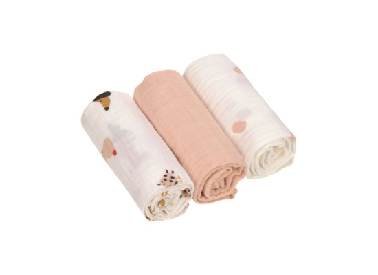 3er-Pack Mullwindeln 60x60 cm