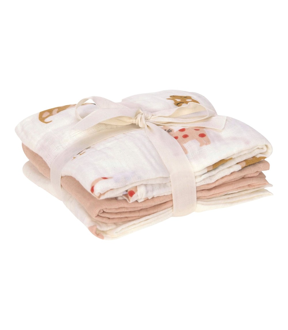 3er-Pack Mullwindeln 60x60 cm