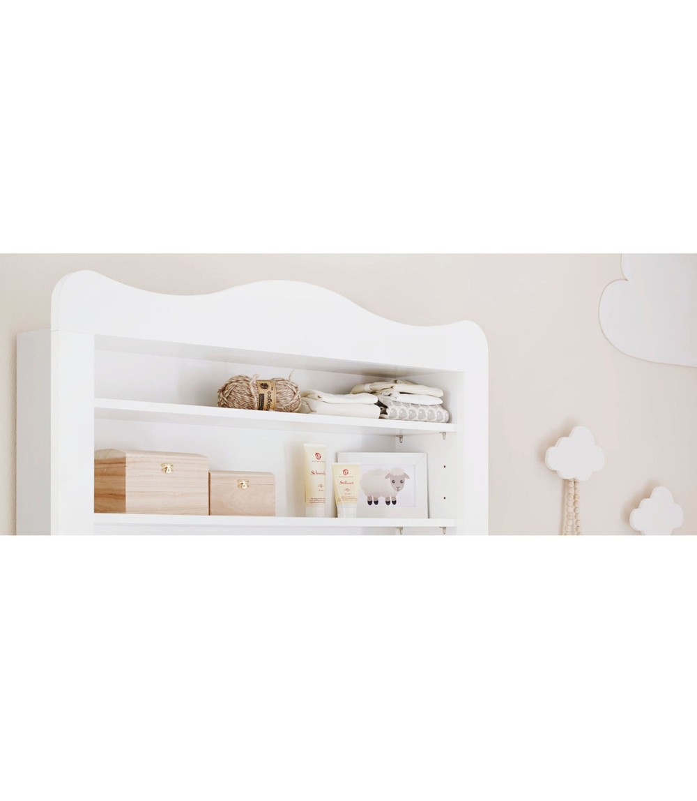3-tlg. Babyzimmer Florentina breit mit Regal