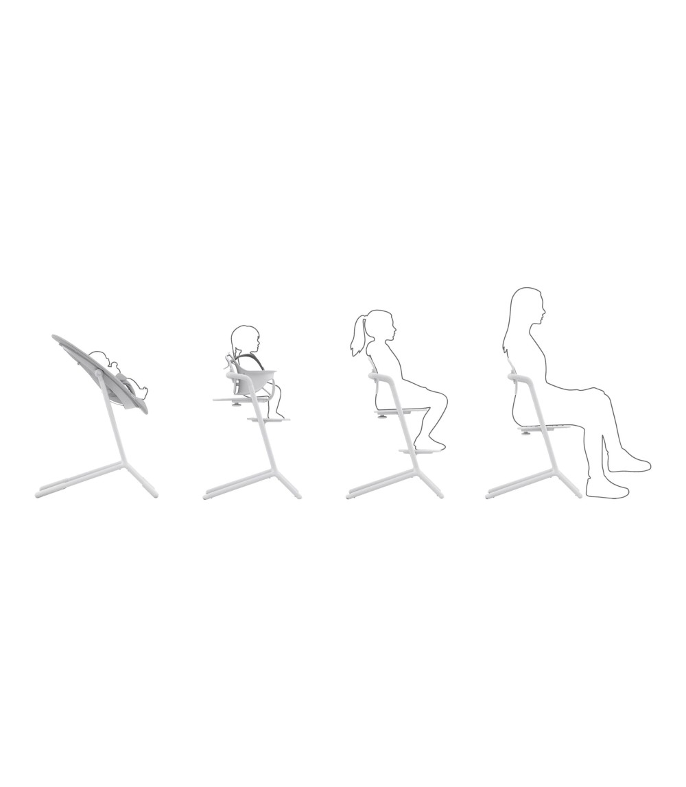 Treppenhochstuhl Lemo 2.0 3-in-1 Set