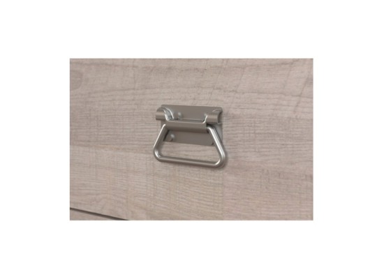 Kinder- und Jugendzimmer 5-tlg "Fabric 12" Esche-grau