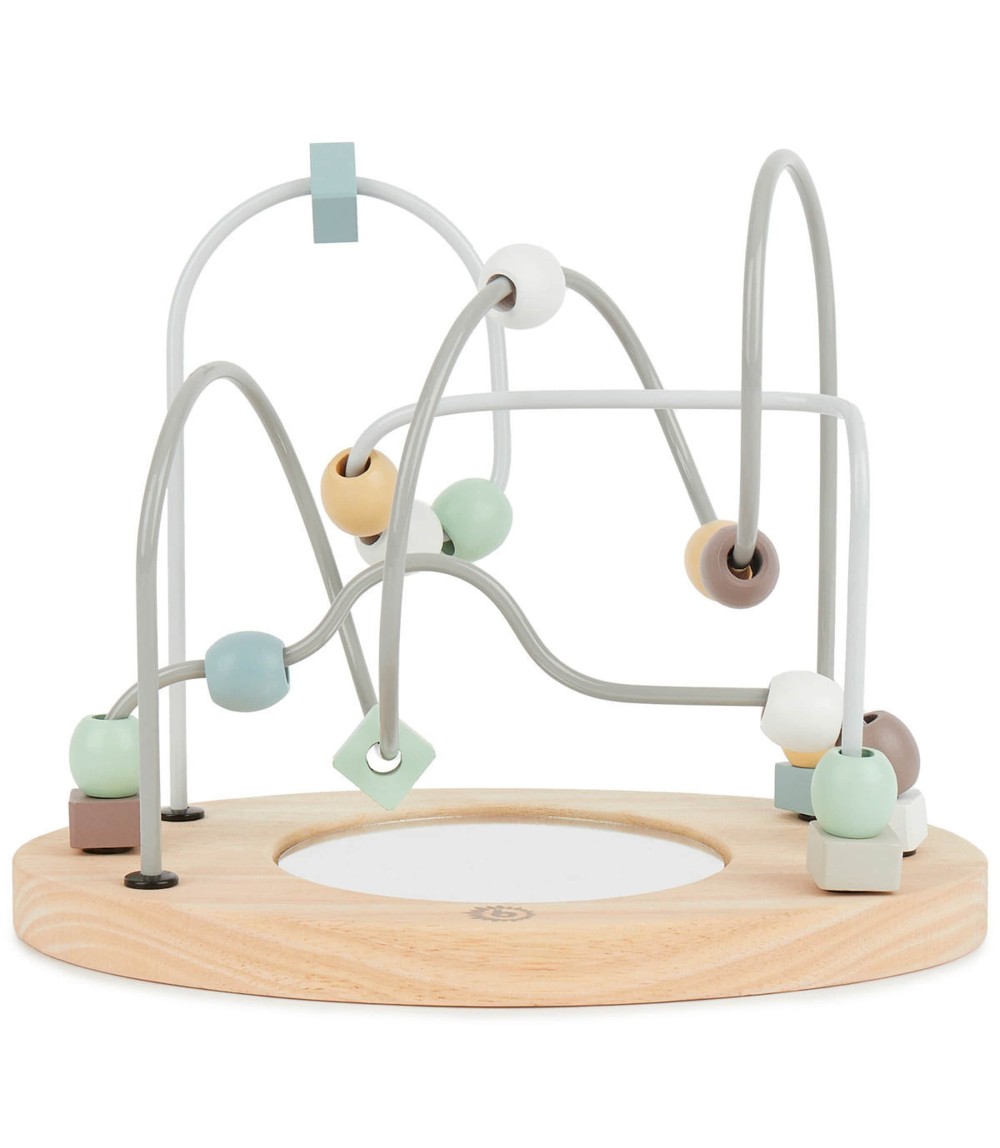 Motorikschleife mit Spiegel Mint - ab 12 Monate