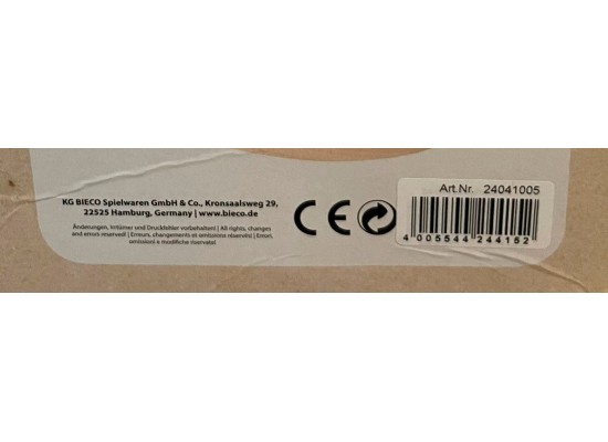 Motorikschleife mit Spiegel Mint - ab 12 Monate