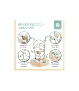 Motorikschleife mit Spiegel Mint - ab 12 Monate