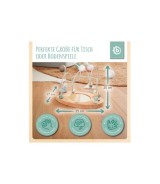 Motorikschleife mit Spiegel Mint - ab 12 Monate