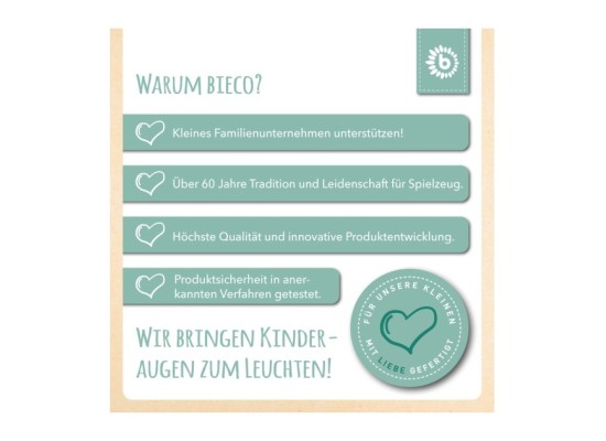 Motorikschleife mit Spiegel Mint - ab 12 Monate