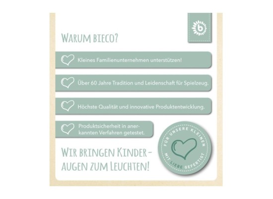 Motorikschleife mit Spiegel Mint - ab 12 Monate