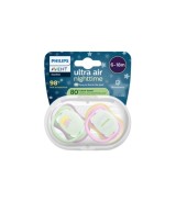 2er-Pack Schnuller ultra air Nighttime