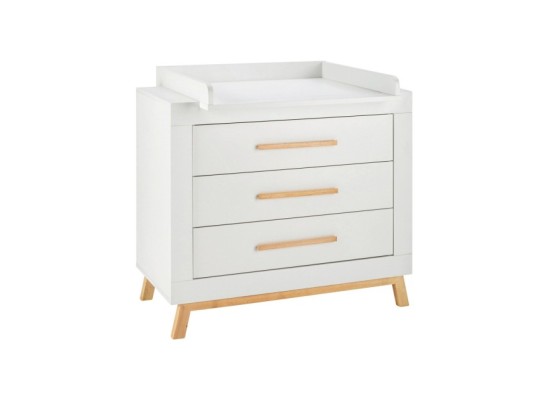 3-tlg. Babyzimmer Miami mit 3-türigem Kleiderschrank