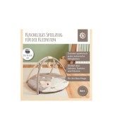 Krabbeldecke mit Spielbogen Plüsch - ab Geburt