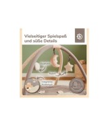 Krabbeldecke mit Spielbogen Plüsch - ab Geburt