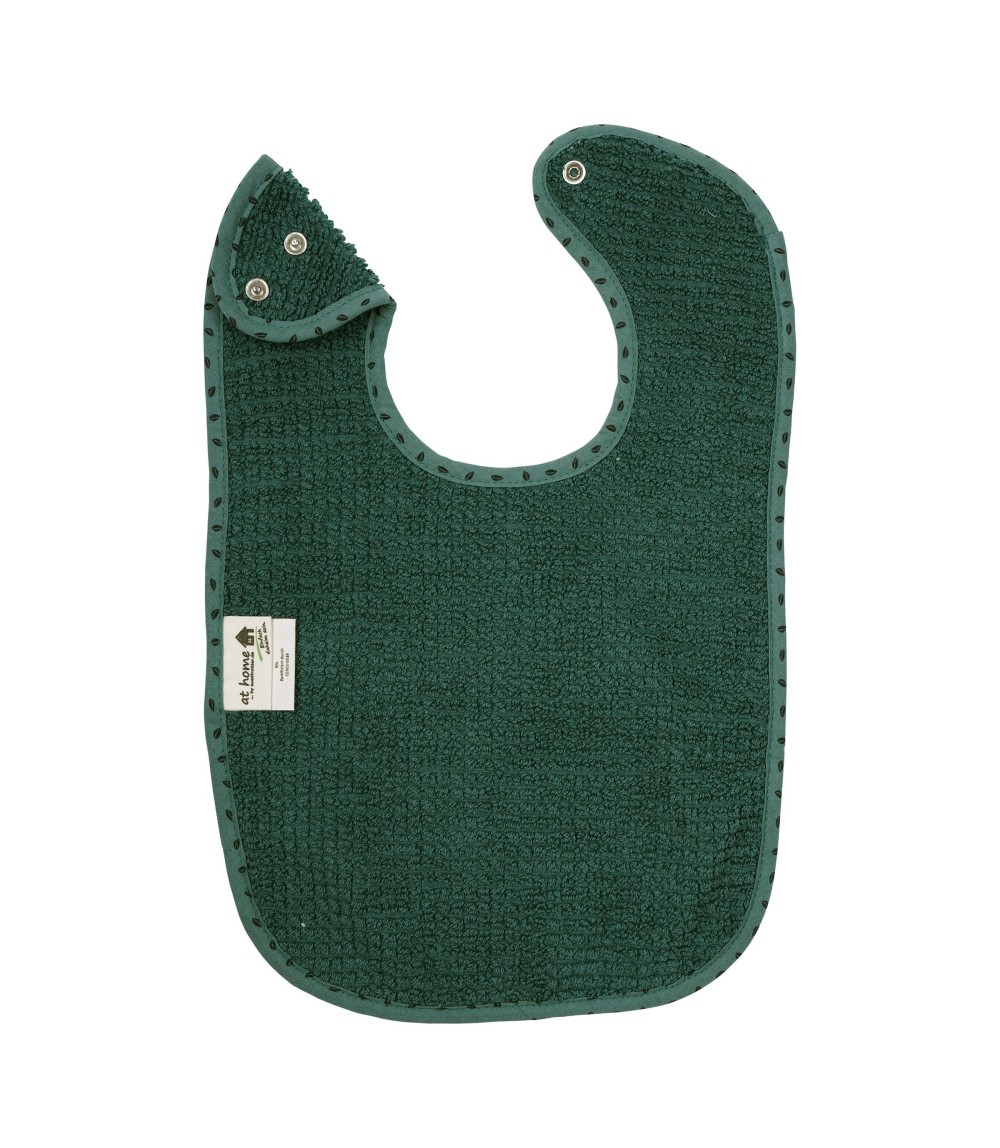 2er-Pack Lätzchen mit Druckknopf 26x40 cm