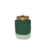 2er-Pack Lätzchen mit Druckknopf 26x40 cm