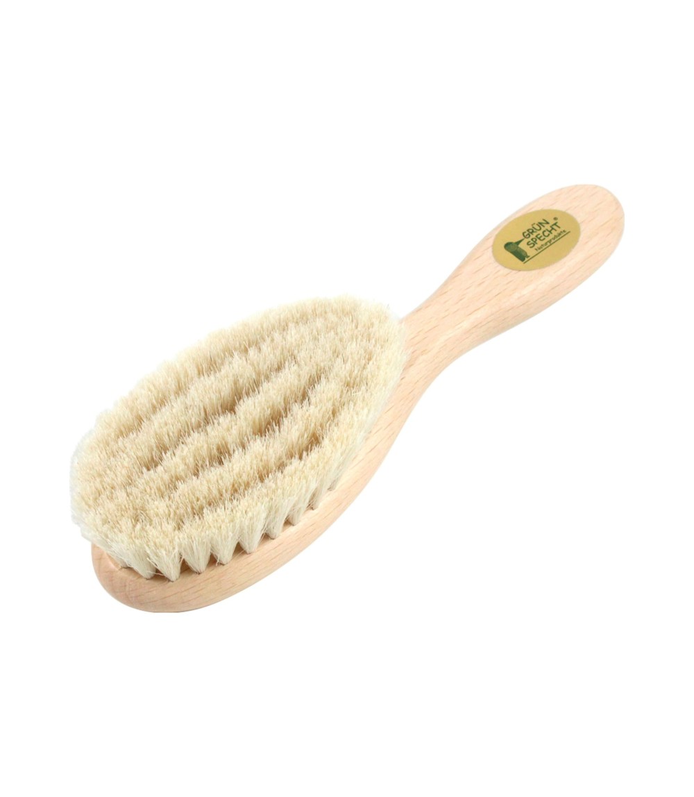 Natürliche Ziegenhaarbürste