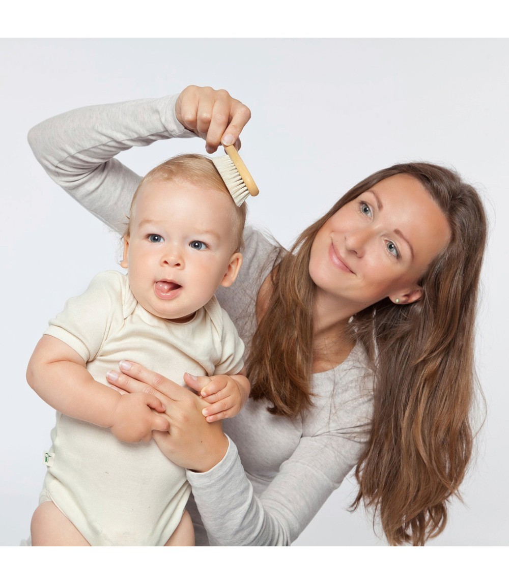 Natürliche Ziegenhaarbürste