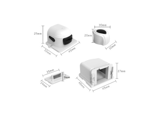 Magnetschloss 3er-Pack