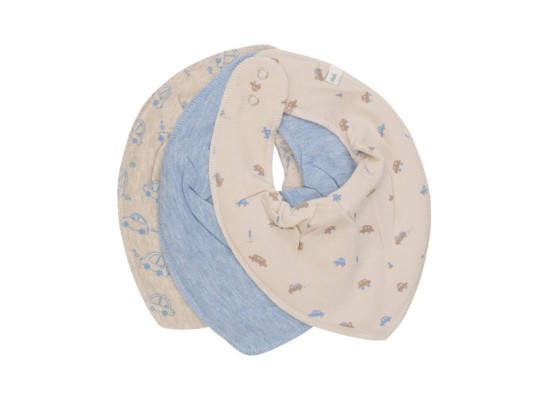 3er-Pack Dreieckstücher Autos