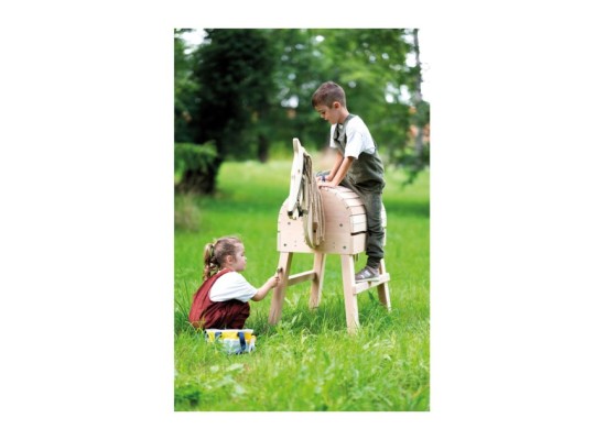 Spielzeug Pferdepflege-Set mit Tasche