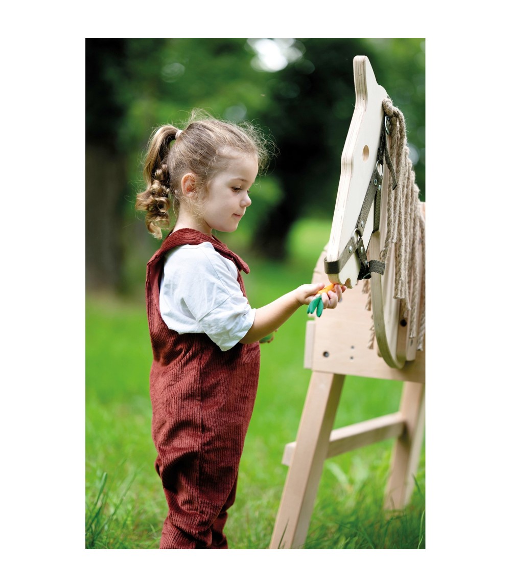 Spielzeug Pferdepflege-Set mit Tasche