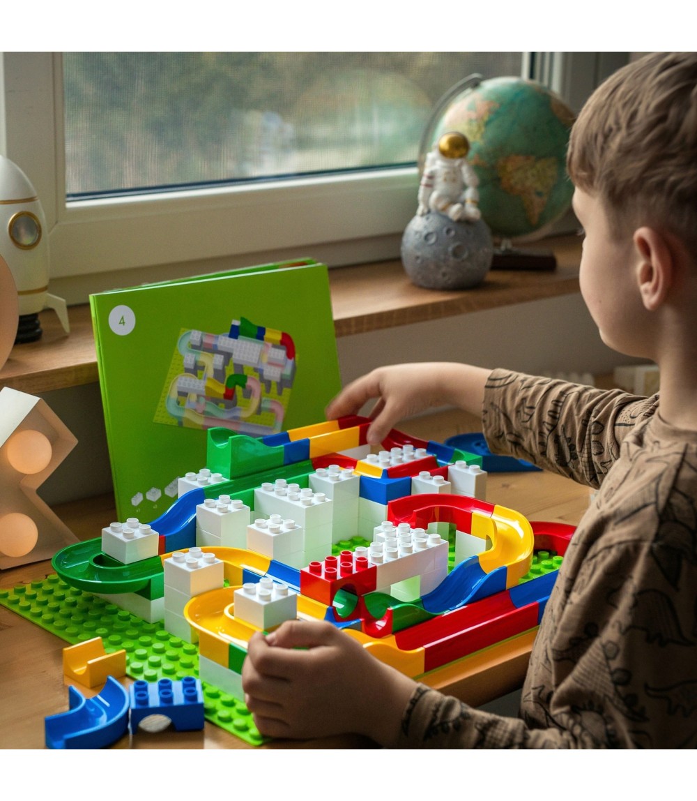 Kugelbahn Baukasten maxi 213-tlg.