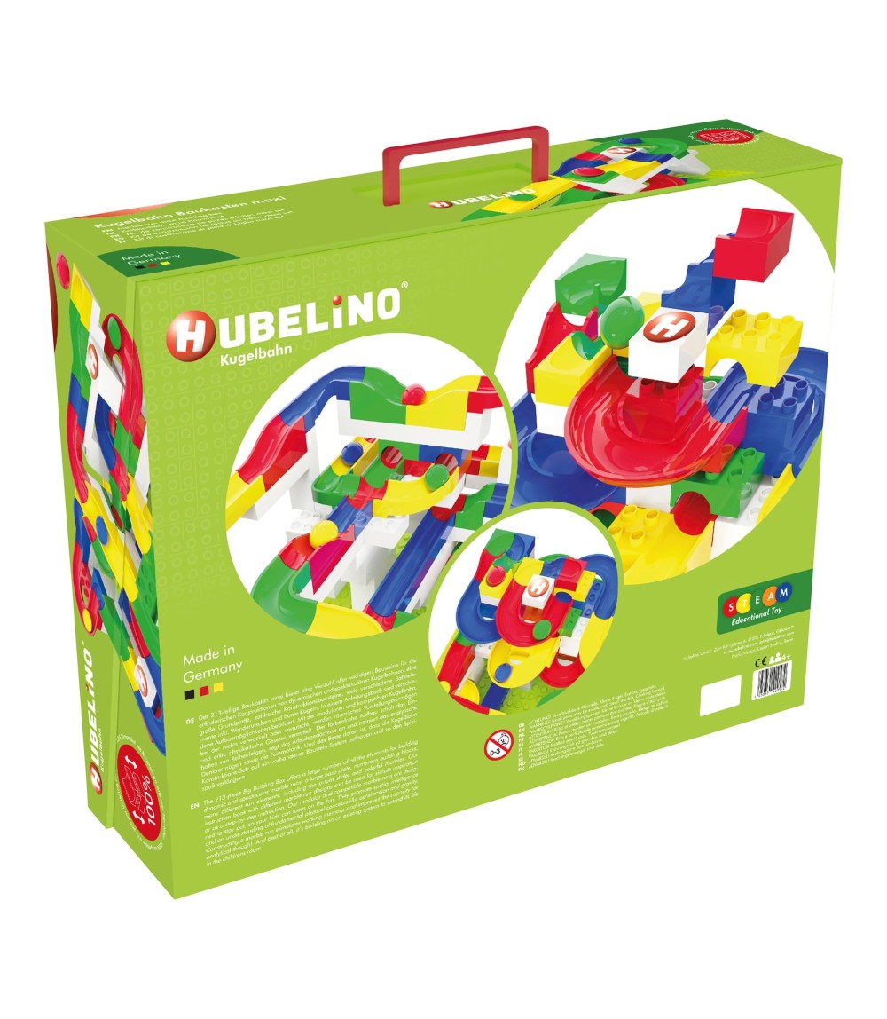 Kugelbahn Baukasten maxi 213-tlg.