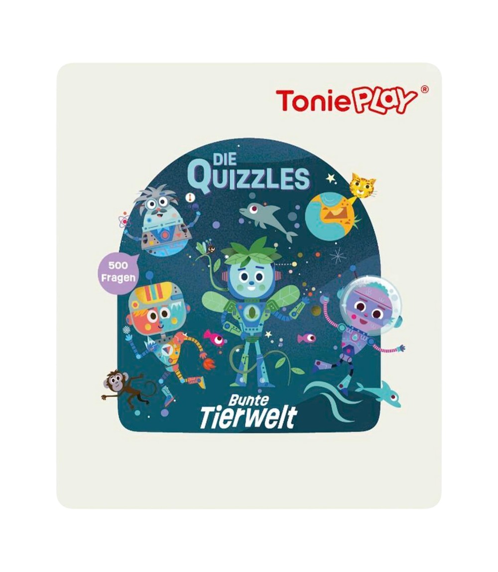 Tonie Play Games S - Die Quizzles: Bunte Tierwelt