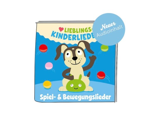 Tonie Hörfigur Lieblings-Kinderlieder - Spiel- & Bewegungslieder