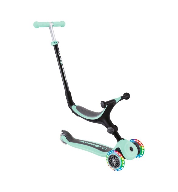 3in1 Scooter Go-Up mit Leuchtrollen