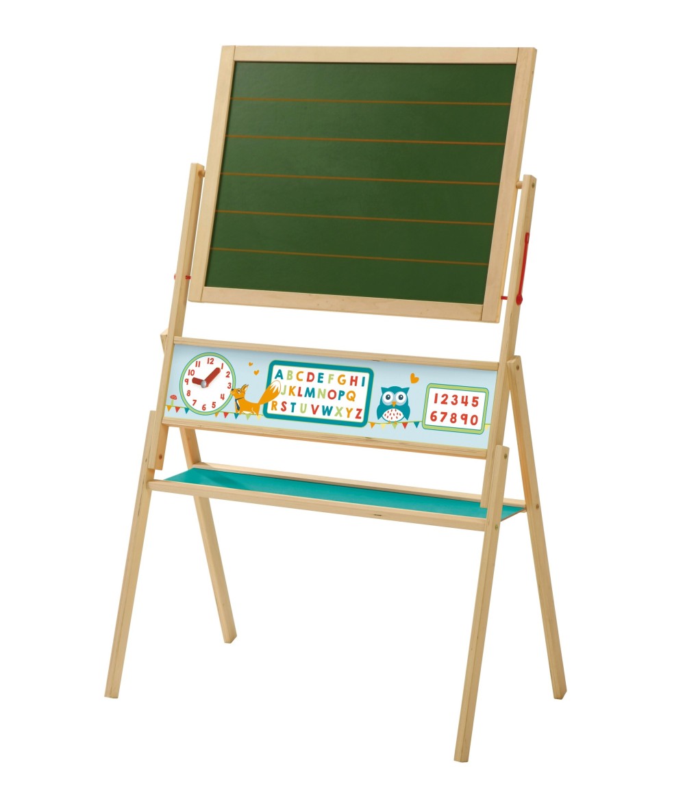 Standtafel Fuchs und Eule