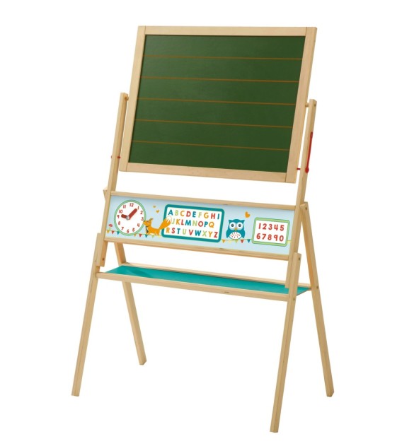 Standtafel Fuchs und Eule