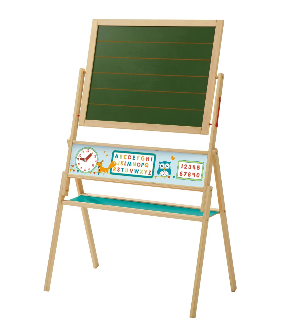 Standtafel Fuchs und Eule