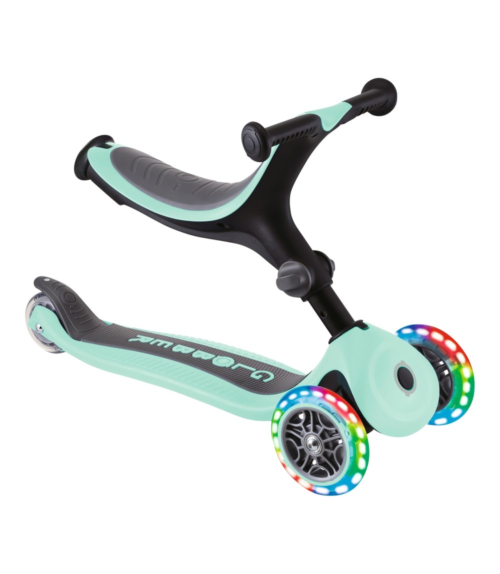 3in1 Scooter Go-Up mit Leuchtrollen