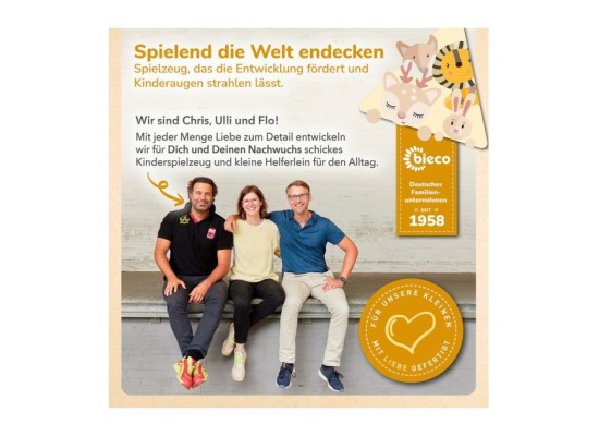 Kuscheltier Bär Groß - ab Geburt