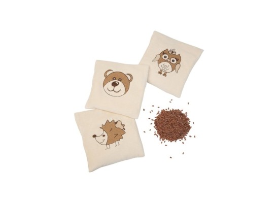 Wärmekissen mit Bio-Leinsamenfüllung