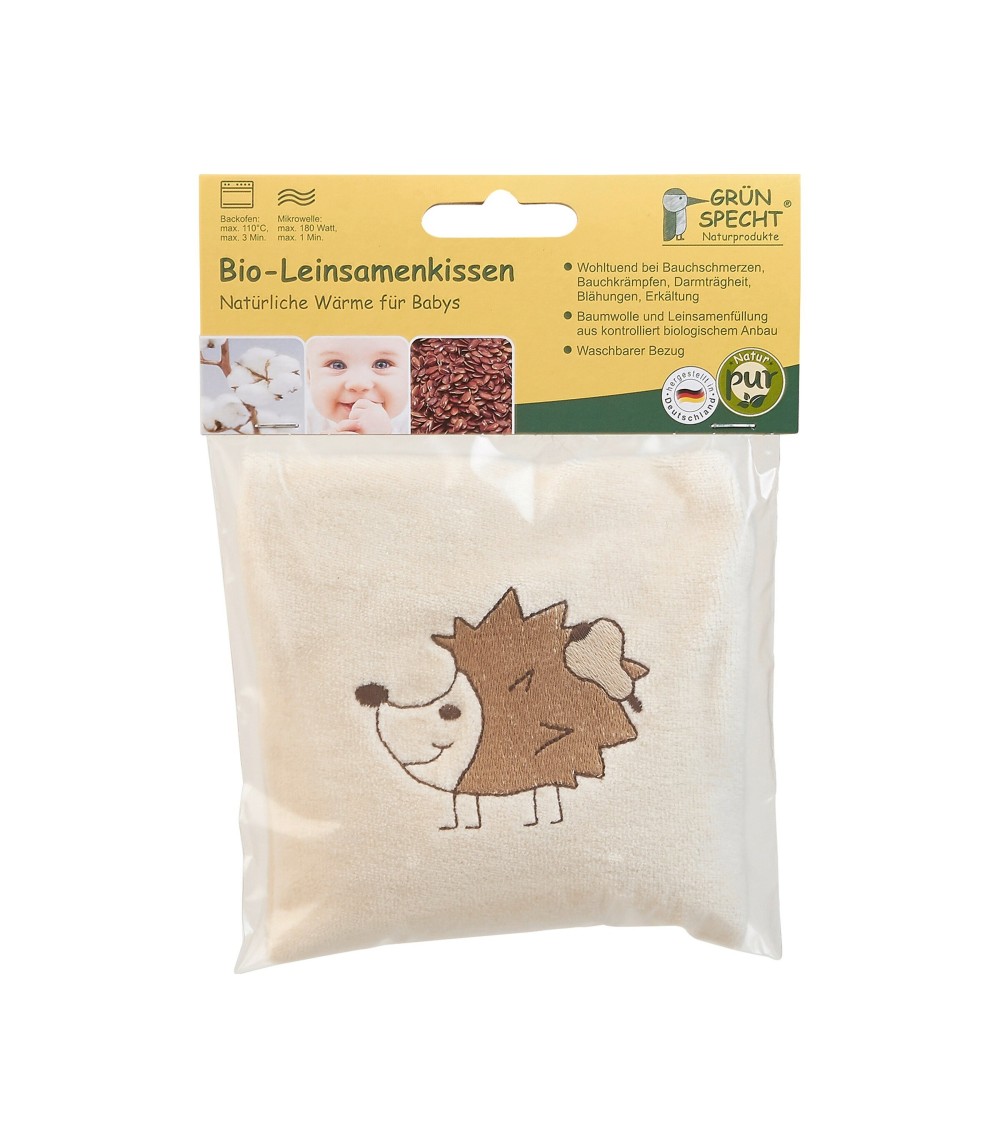 Wärmekissen mit Bio-Leinsamenfüllung