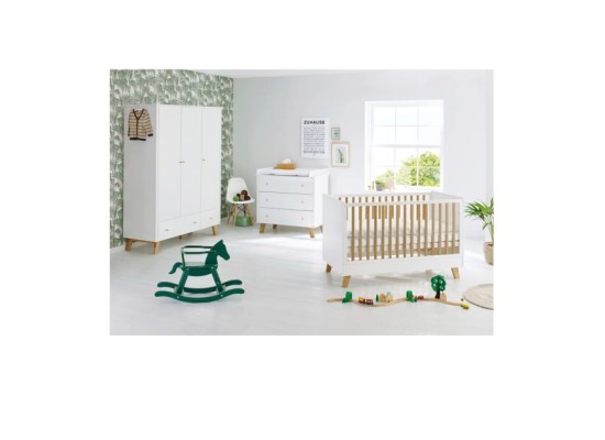 3-tlg. Babyzimmer Pan breit groß