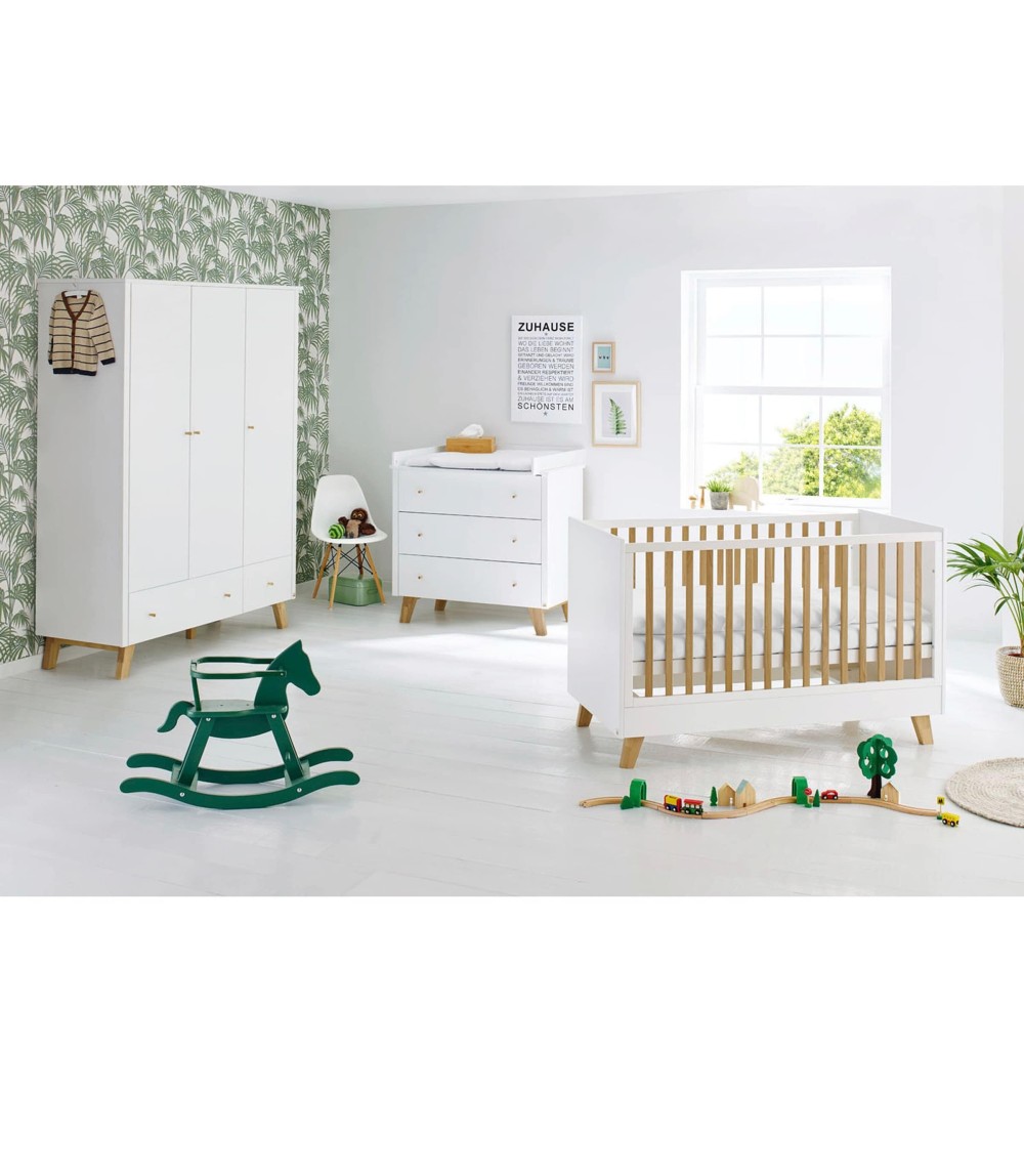 3-tlg. Babyzimmer Pan breit groß