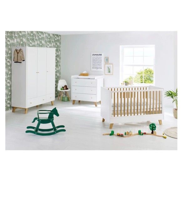 3-tlg. Babyzimmer Pan breit groß