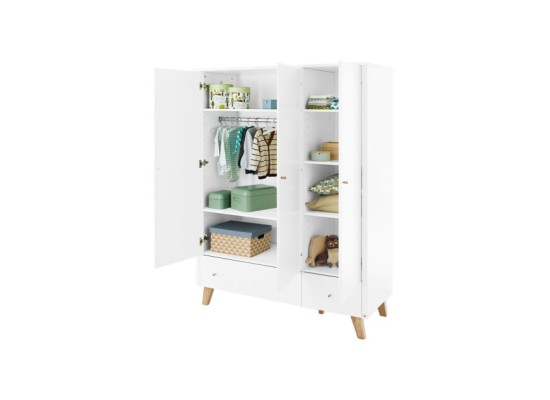 3-tlg. Babyzimmer Pan breit groß